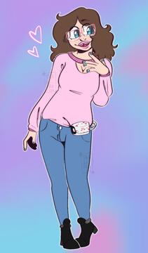 A flat colored fullbody! Priced at : $18